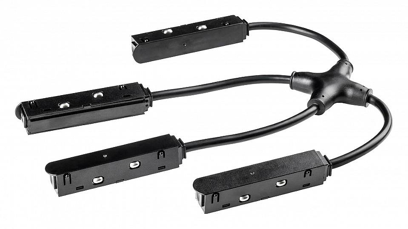 Соединитель гибкий для треков Lightstar Uno 509294 цвет арматуры Черный