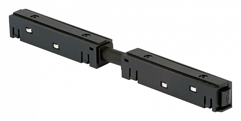 Соединитель гибкий для треков Vitaluce VT0200035 VT0200035-01 цвет арматуры Черный