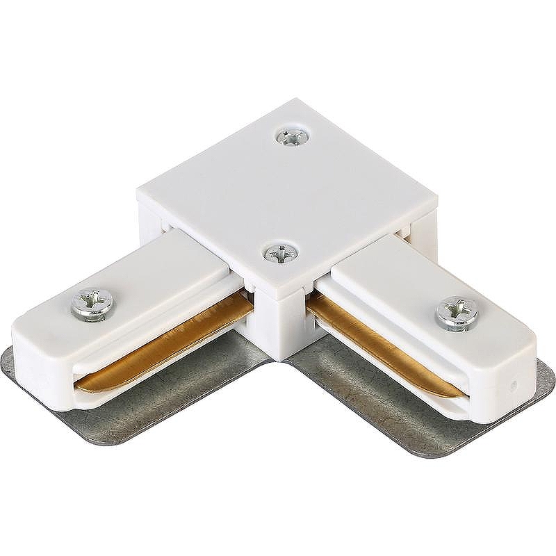 Соединитель L-образный Crystal Lux CLT 0.211 07 WH цвет арматуры Белый