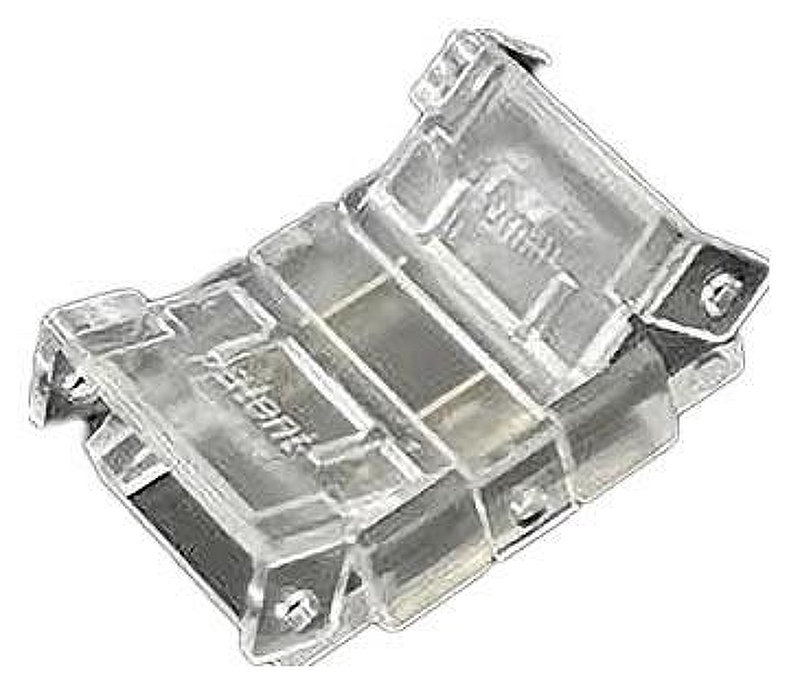 Соединитель лент линейный жесткий Wolta WLS-2PIN-COB-8MM-I цвет Прозрачный