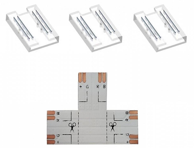 Соединитель лент T-образный жесткий Apeyron Electrics 09-98 IP 20