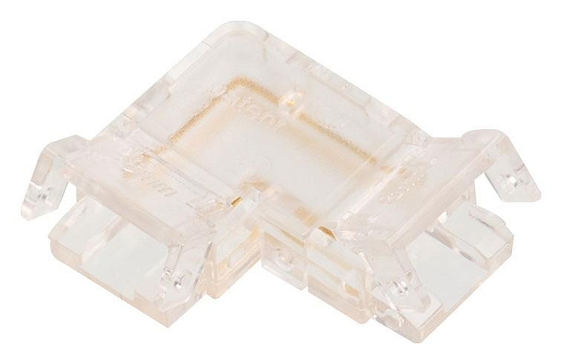 Соединитель лент угловой жесткий Wolta WLS-2PIN-COB-8MM-L цвет Прозрачный