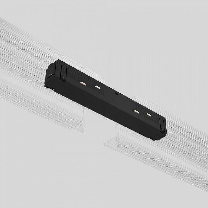 Соединитель линейный для треков Elektrostandard Slim Magnetic a070805 цвет арматуры Черный