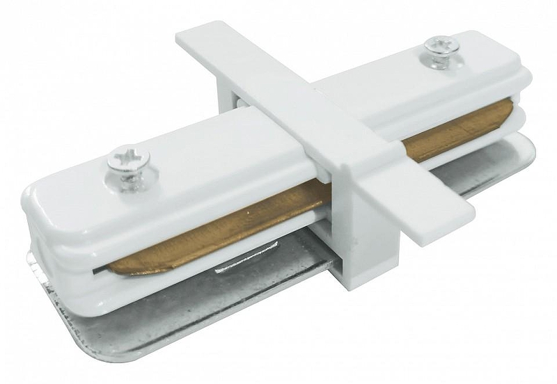 Соединитель линейный для треков Elektrostandard Track Ra1l WH Recessed a049557 цвет арматуры Белый