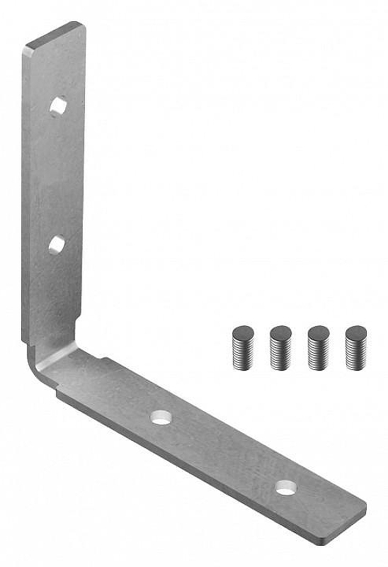 Соединитель профилей угловой Ambrella Light Profile System GP GP8051 цвет серебро