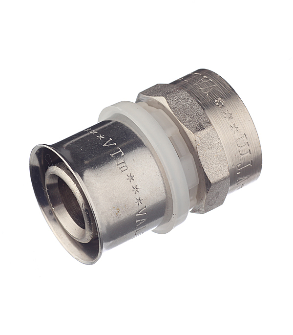Соединитель прямой Valtec 26(пресс) х 3/4 ВР(г) (VTm.202.N.002605)