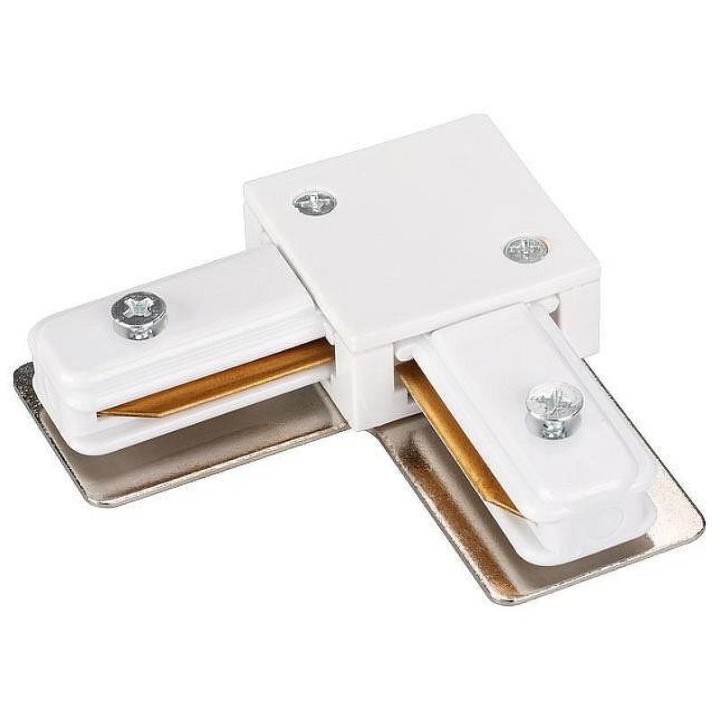 Соединитель с токопроводом угловой L-образный для треков Arlight LGD-2TR 023112 цвет арматуры Белый