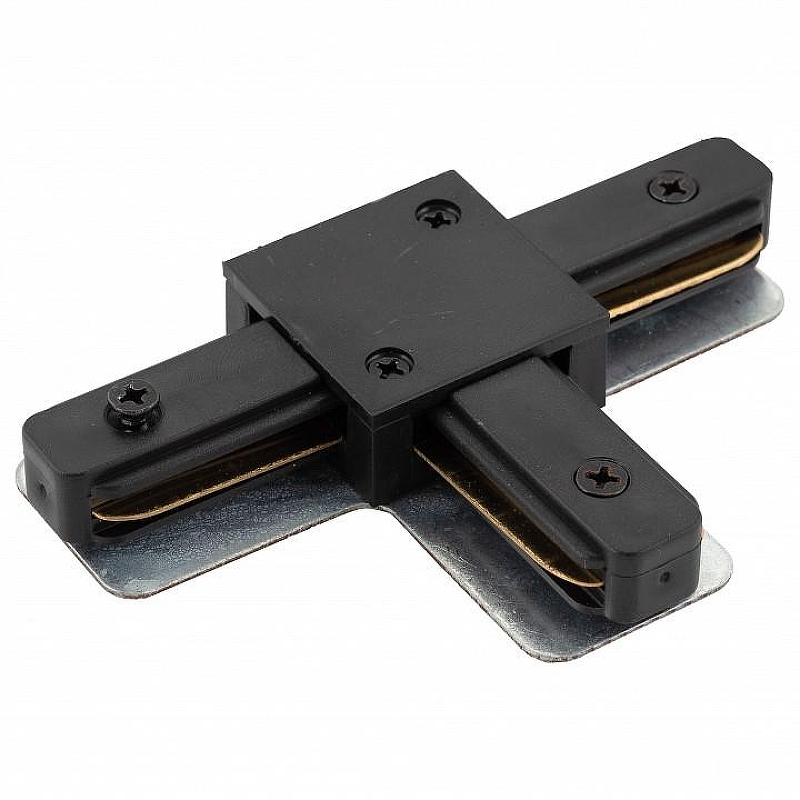 Соединитель T-образный для треков Denkirs DK Track Black TR1103-BK цвет черный