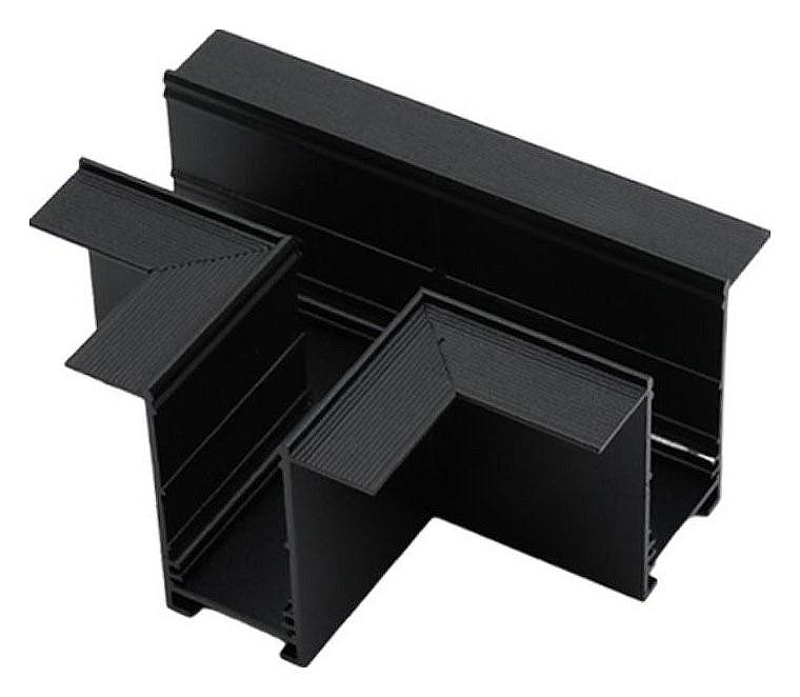 Соединитель T-образный для треков встраиваемых Aployt Magnetic track 220 APL.0283.00.03 цвет арматуры Черный