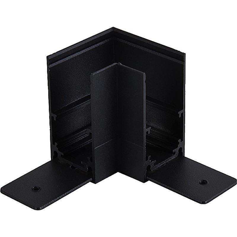 Соединитель угловой Crystal Lux Space CLT 0.213 04 BL цвет арматуры Черный