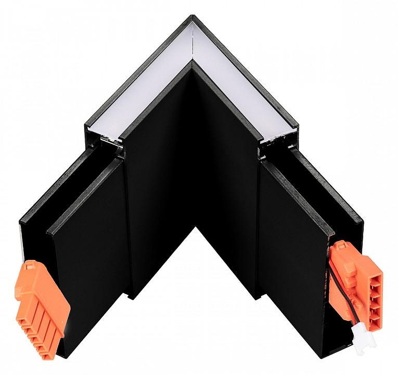 Соединитель угловой L-образный для модульных светильников Arlight L1NEA1R FLAT 031539 цвет черный