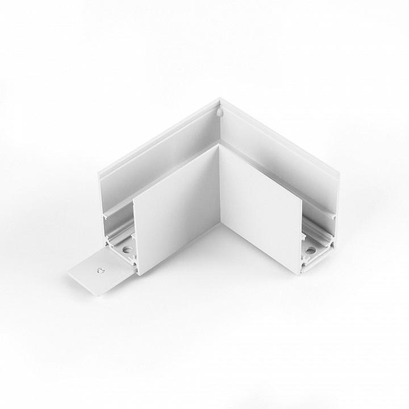 Соединитель угловой L-образный для треков накладных Elektrostandard Sl1m Magnet1c a062195 цвет арматуры Белый