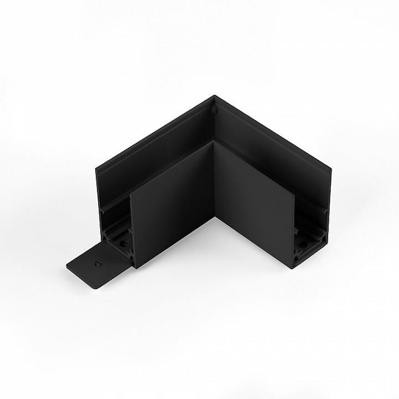 Соединитель угловой L-образный для треков накладных Elektrostandard Sl1m Magnet1c a062194 цвет арматуры Черный