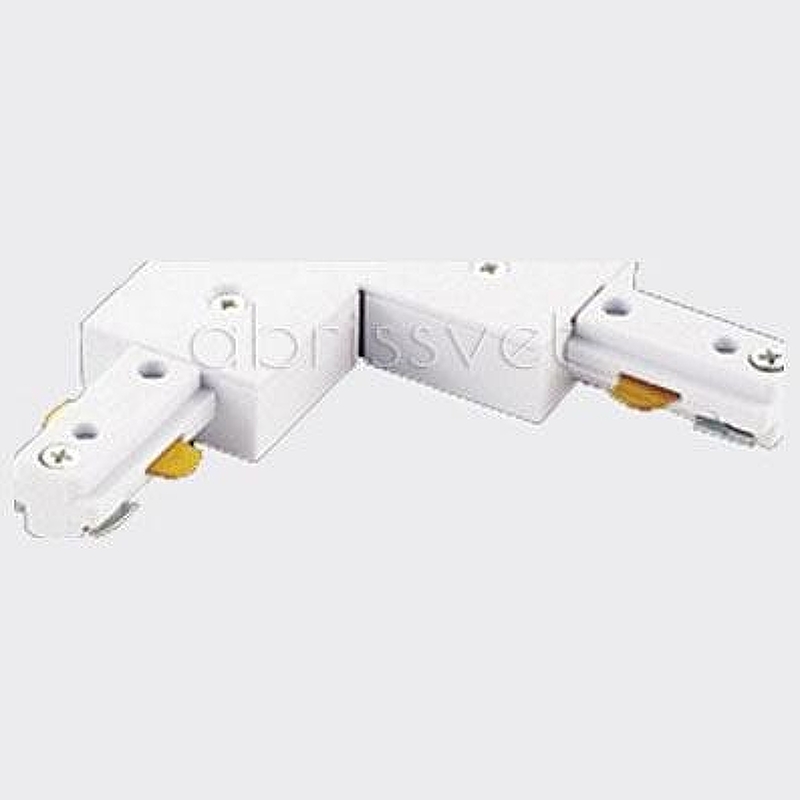 Соединитель угловой L-образный для треков встраиваемых Italline WSO WSO 74 white цвет Белый