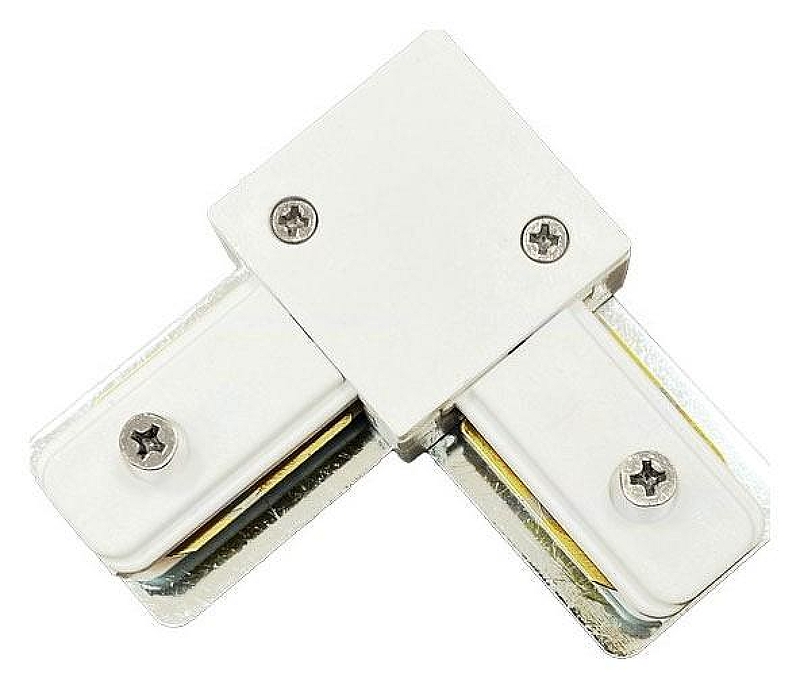 Соединитель угловой L-образный для треков встраиваемых Wertmark WTE WTE.L5.00.L10 цвет арматуры Белый