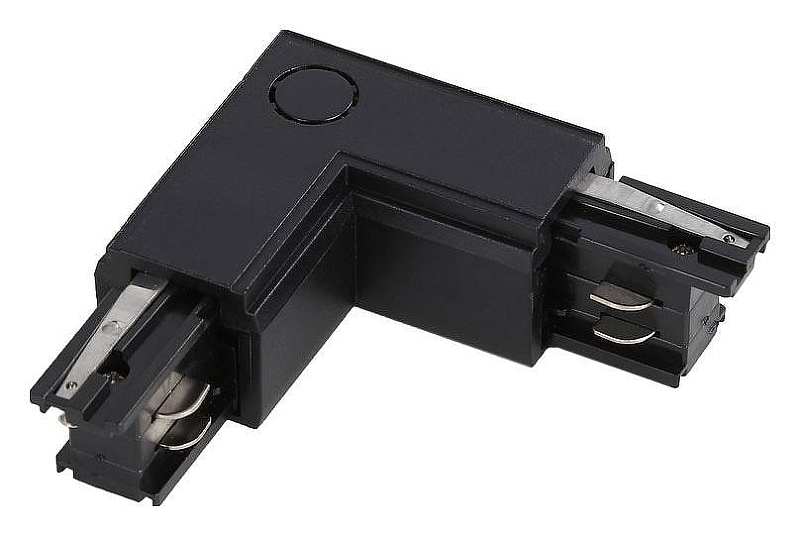 Соединитель угловой L-образный для треков встраиваемых Wertmark WTF WTF.L5.60.L10 цвет арматуры Черный