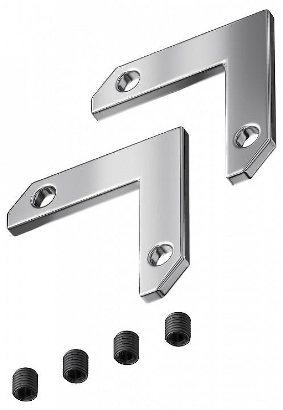 Соединитель угловой Maytoni Magnetic track system Exility Accessories for tracks Exility TRA034CL-MP-1 цвет арматуры Серебро