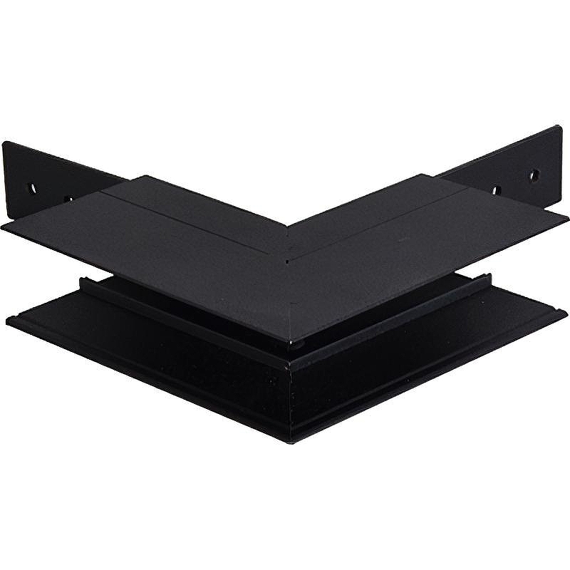 Соединитель угловой внешний Crystal Lux Space CLT 0.213 03 BL цвет арматуры Черный