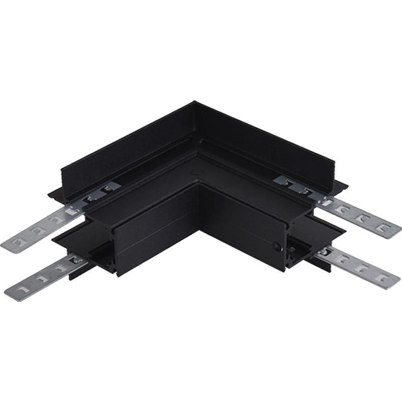 Соединитель угловой внешний Crystal Lux Space CLT 0.223 03 BL цвет арматуры Черный