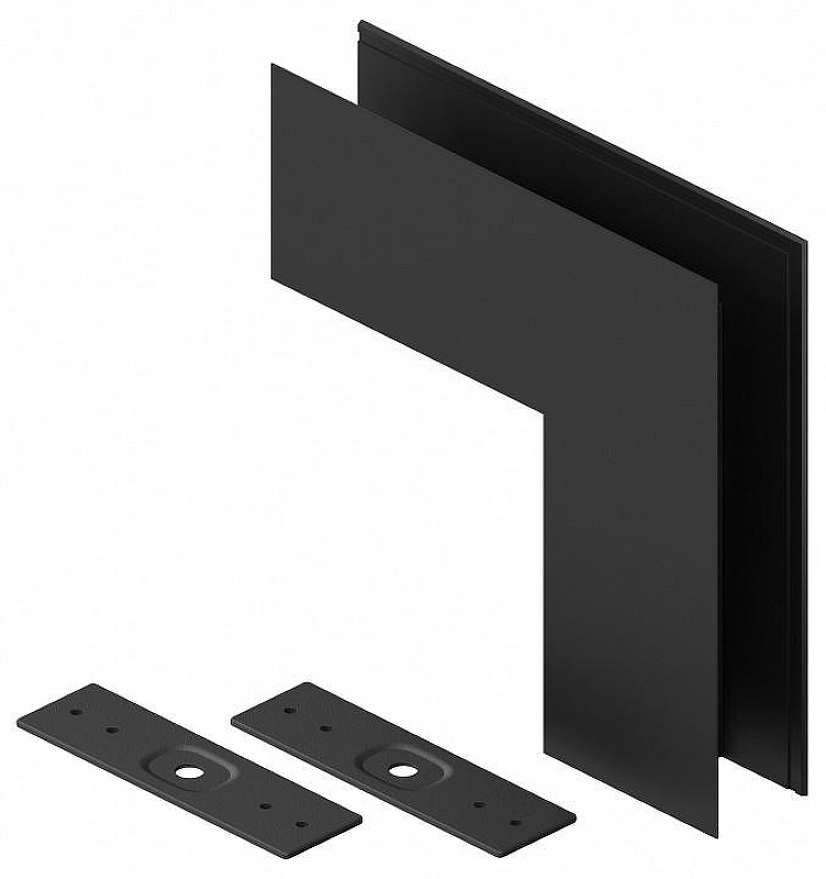 Соединитель угловой внешний для треков накладных Hesby Lighting ElDeko HSBL_0055_1 цвет арматуры Черный