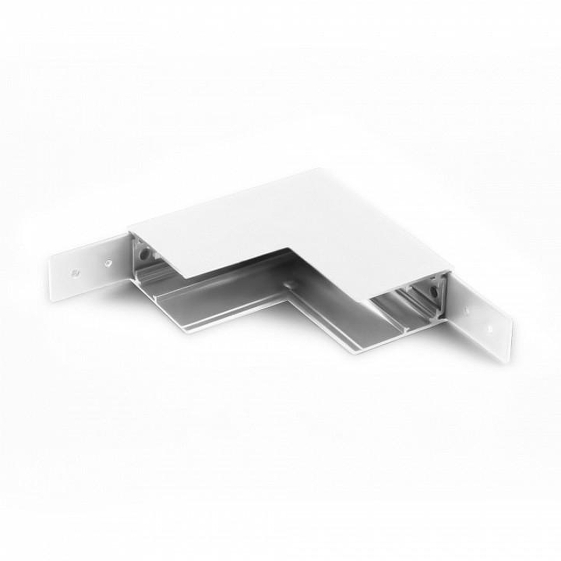 Соединитель угловой внутренний для треков накладных Elektrostandard Sl1m Magnet1c a062191 цвет арматуры Белый