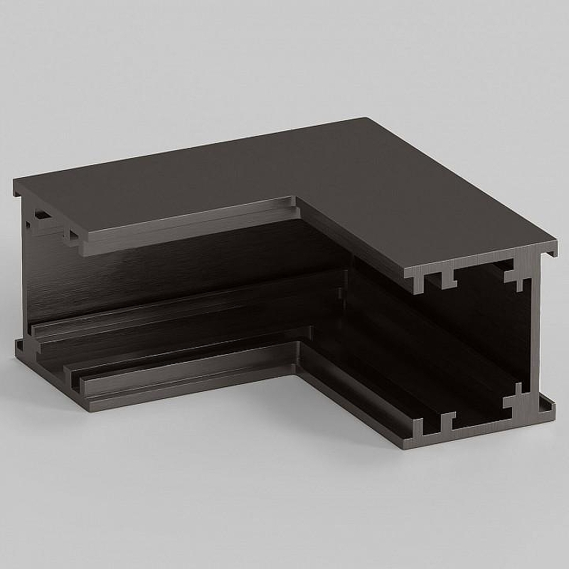 Соединитель угловой внутренний для треков накладных Elektrostandard Line Magnetic a069717 цвет арматуры Серебро