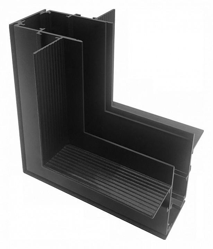 Соединитель угловой внутренний для треков встраиваемых iLedex Technical VISION48/22 INNER CORNER CONNECT 4822-022-95/95-BK цвет Черный