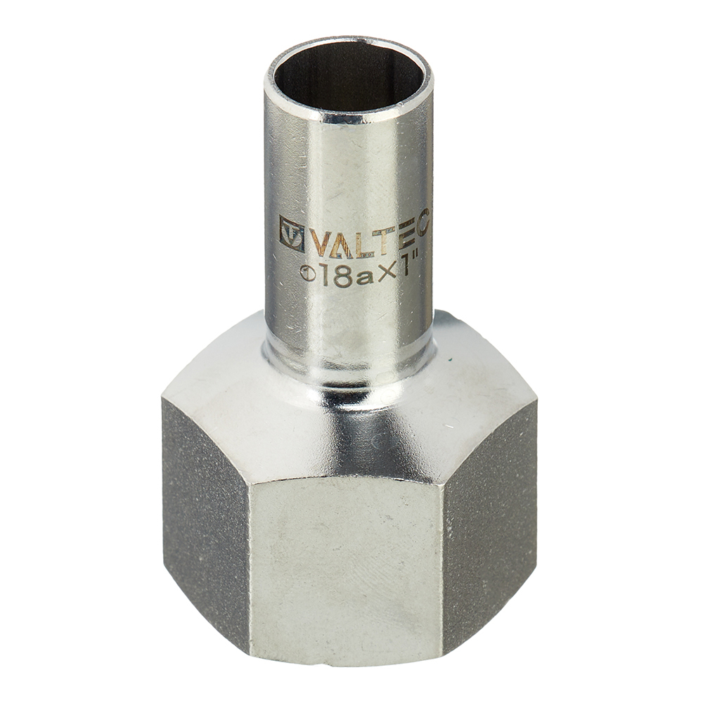 Соединитель Valtec 18 мм х 1 ВР(г) нержавеющая сталь (VTi.907.I.001806)