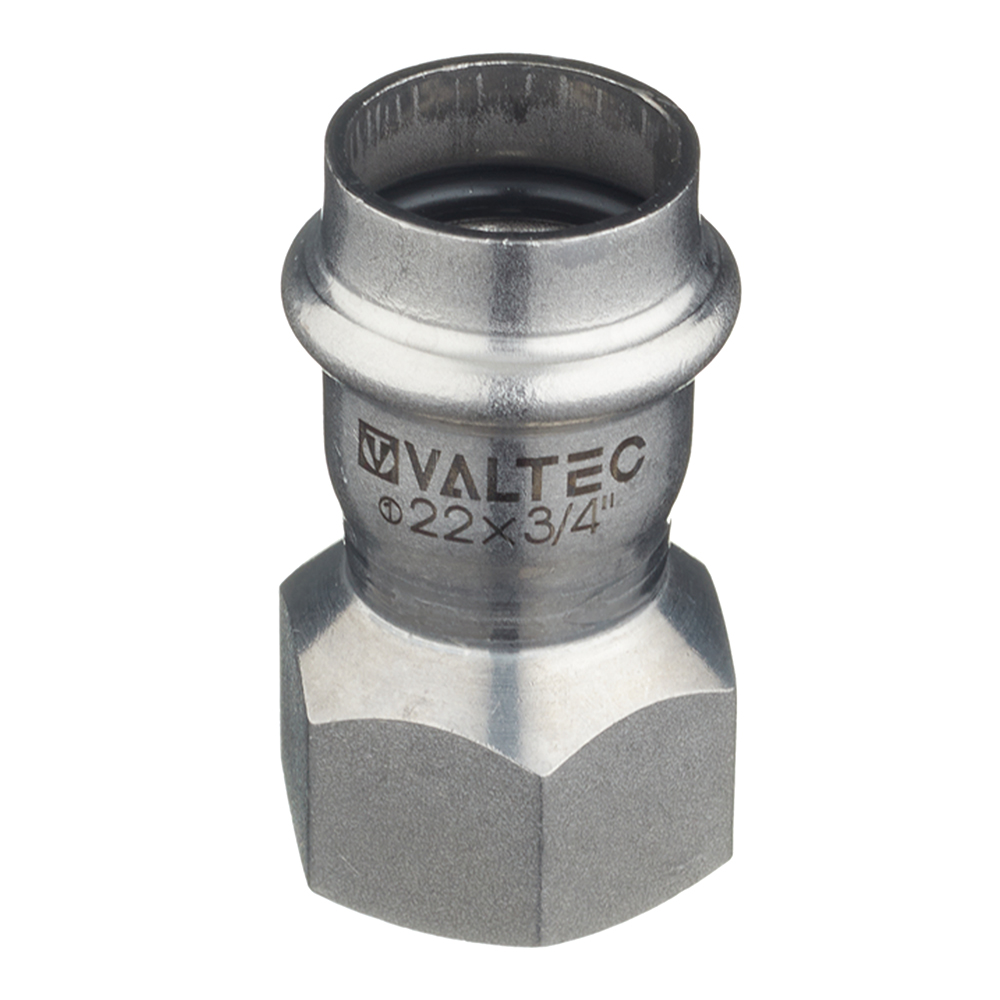Соединитель Valtec 22 мм х 3/4 ВР(г) нержавеющая сталь (VTi.902.I.002205)