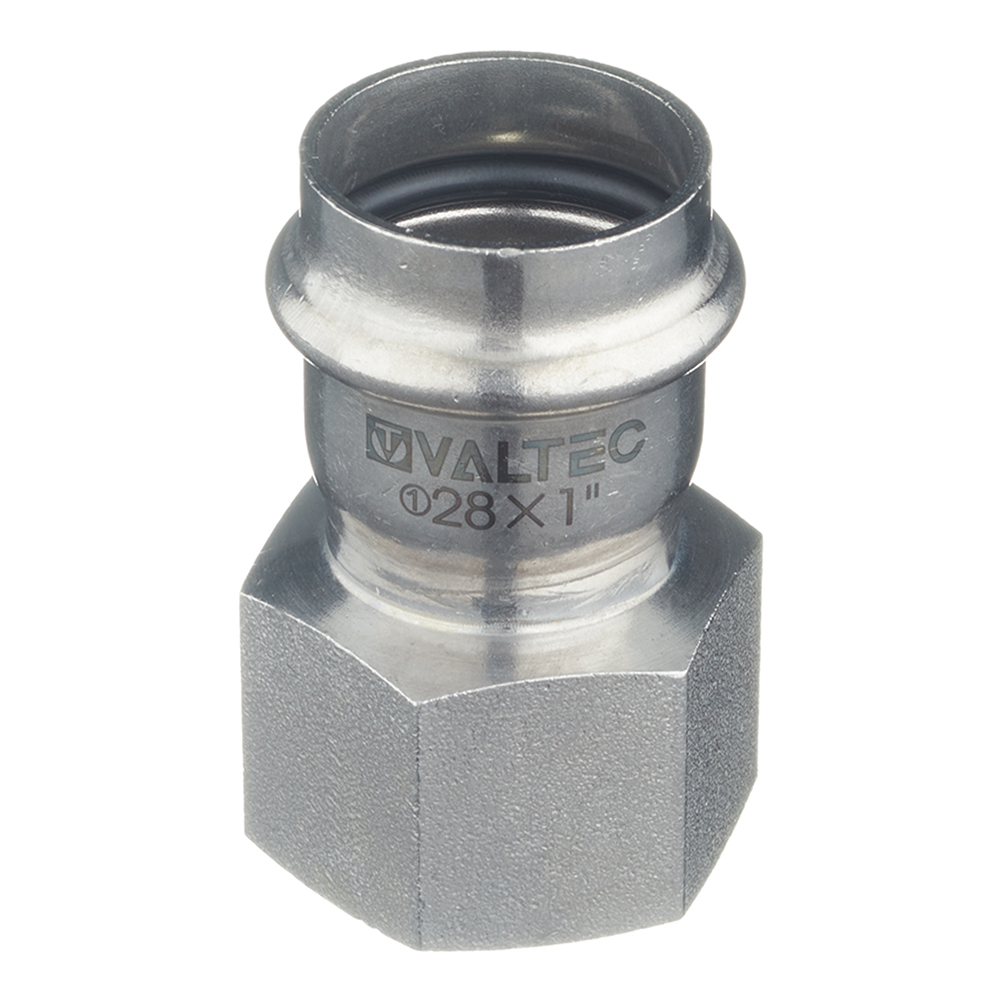 Соединитель Valtec 28 мм х 1 ВР(г) нержавеющая сталь (VTi.902.I.002806)