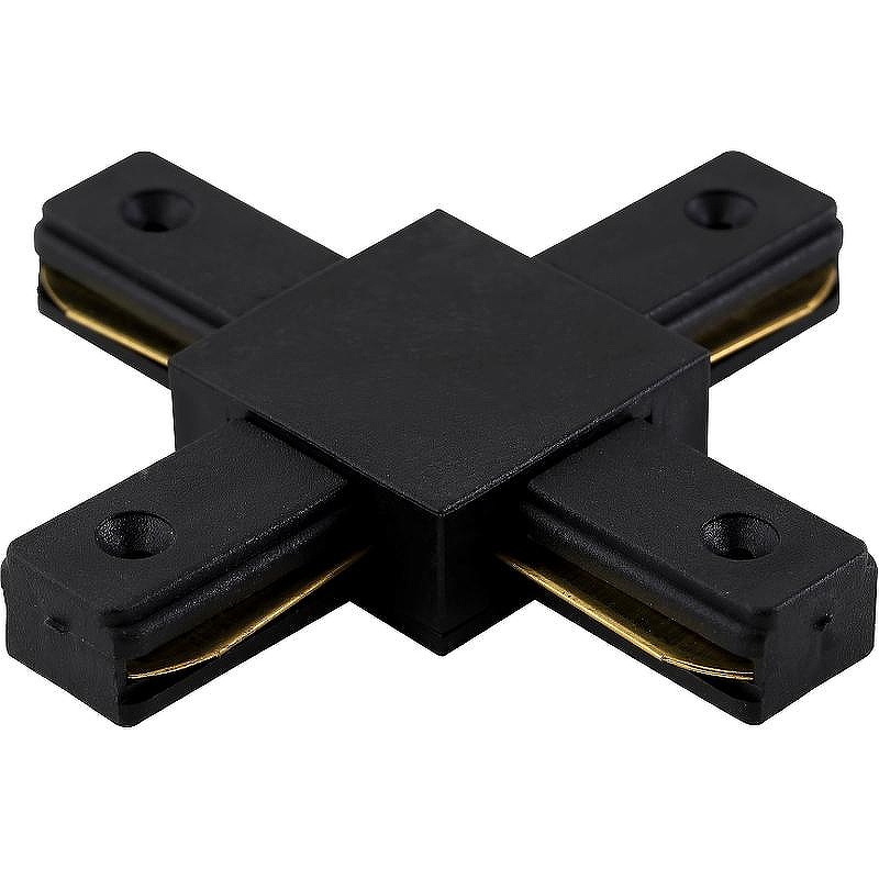 Соединитель X-образный Crystal Lux CLT 0.211 04 BL цвет арматуры Черный