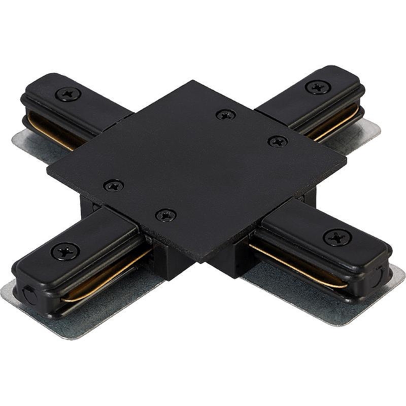 Соединитель X-образный Crystal Lux CLT 0.2211 04 BL цвет арматуры Черный
