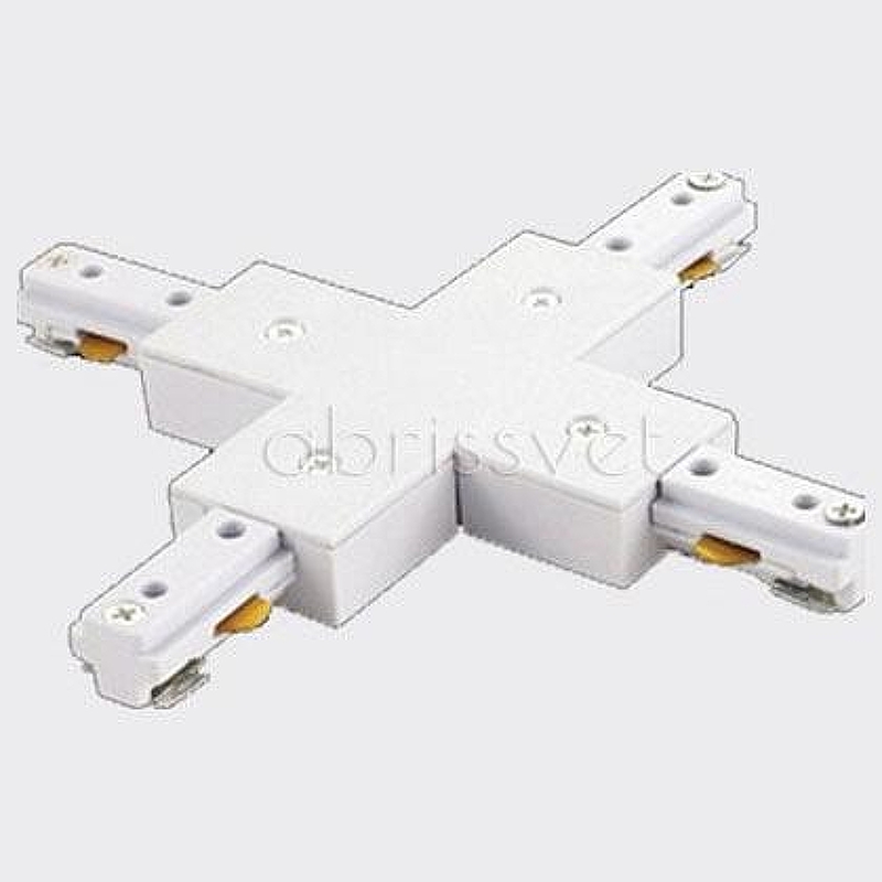 Соединитель X-образный для треков Italline WSO WSO 75 white цвет Белый