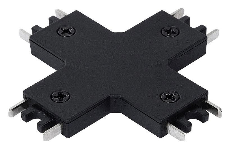 Соединитель X-образный для треков накладных Artelamp Rapid-Accessories A613706X цвет арматуры Черный