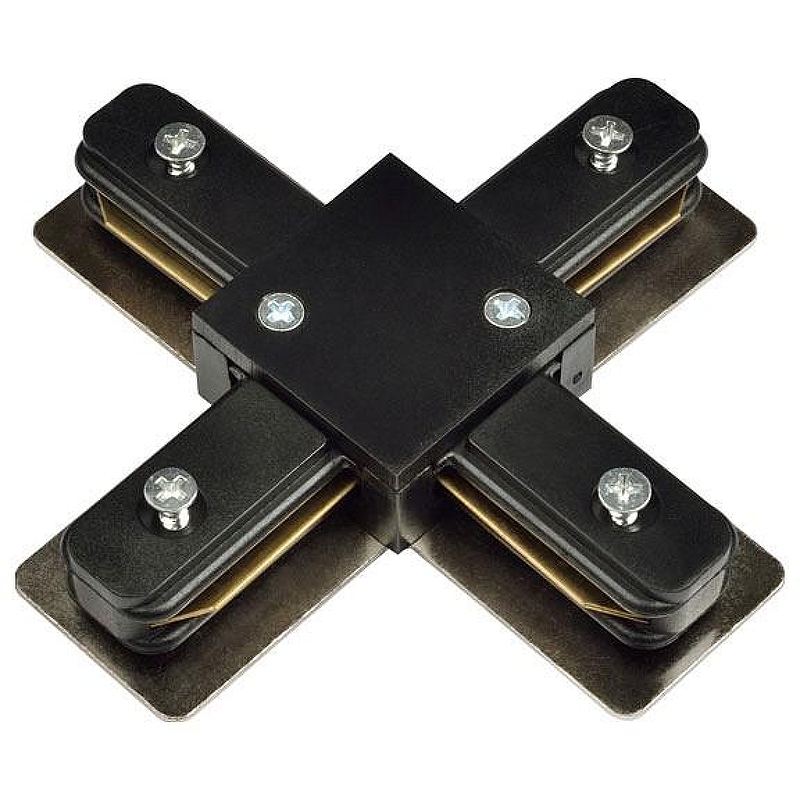 Соединитель X-образный для треков Volpe UBX-Q121 UL-00001282 цвет Черный