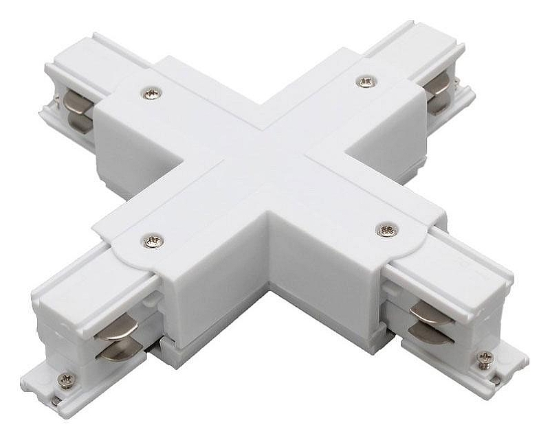 Соединитель X-образный для треков Wertmark WTF WTF.L5.00.X10 цвет арматуры Белый