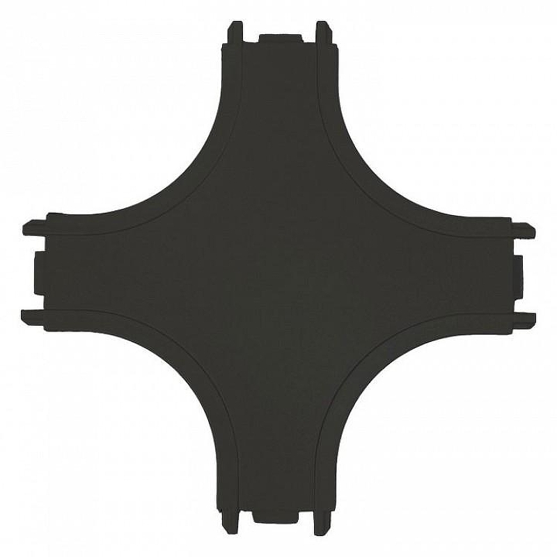 Соединитель X-образный для треков Wertmark WTH WTH.L5.60.X10 цвет арматуры Черный