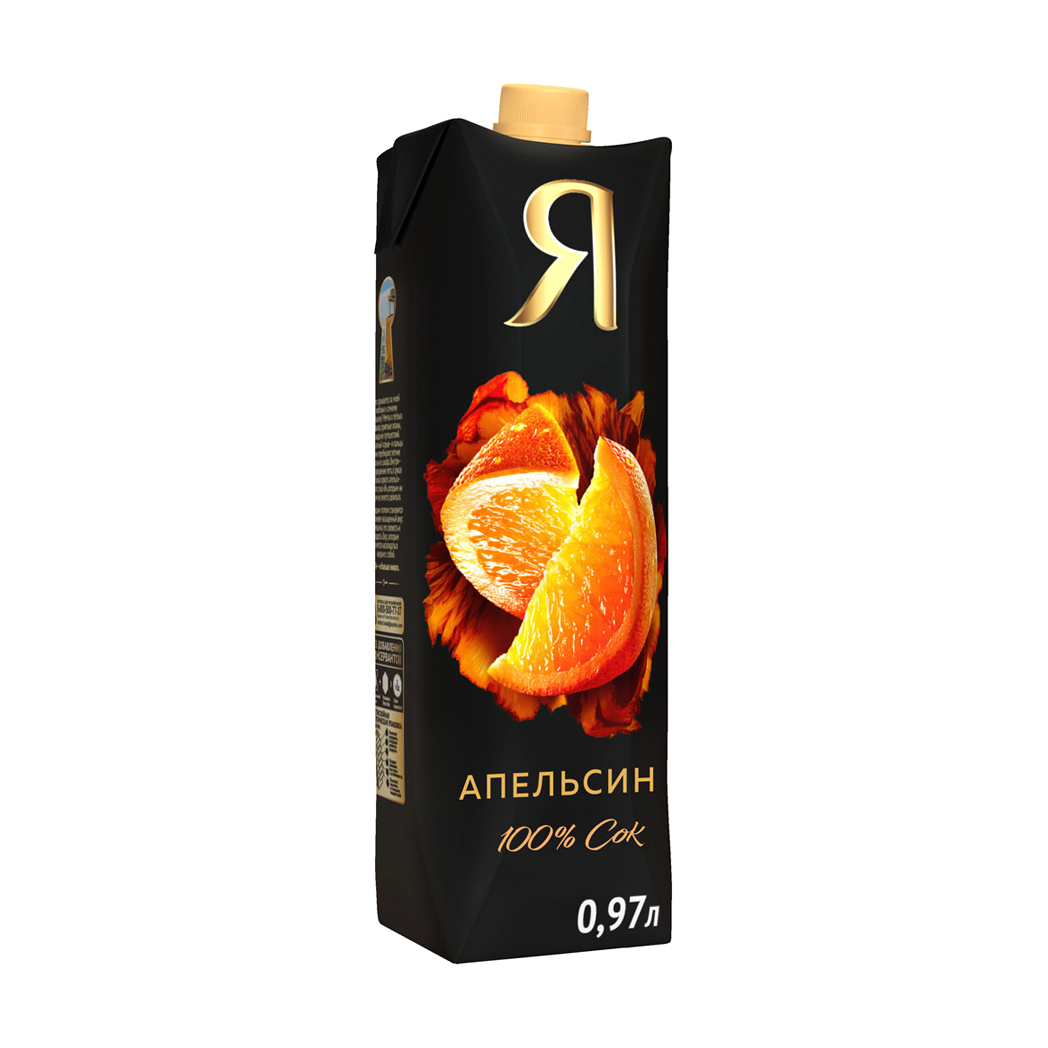 Сок Я Апельсин с мякотью 0,97 л