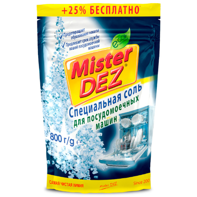 соль для ПММ MISTER DEZ Eco Cleaning 800г