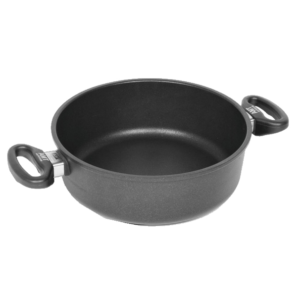 Сотейник AMT Gastroguss из литого алюминия, для всех видов плит, 3 л, 24х8 см