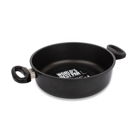 Сотейник AMT Gastroguss из литого алюминия, подходит для всех видов плит, 3,6 л, 26х8 см