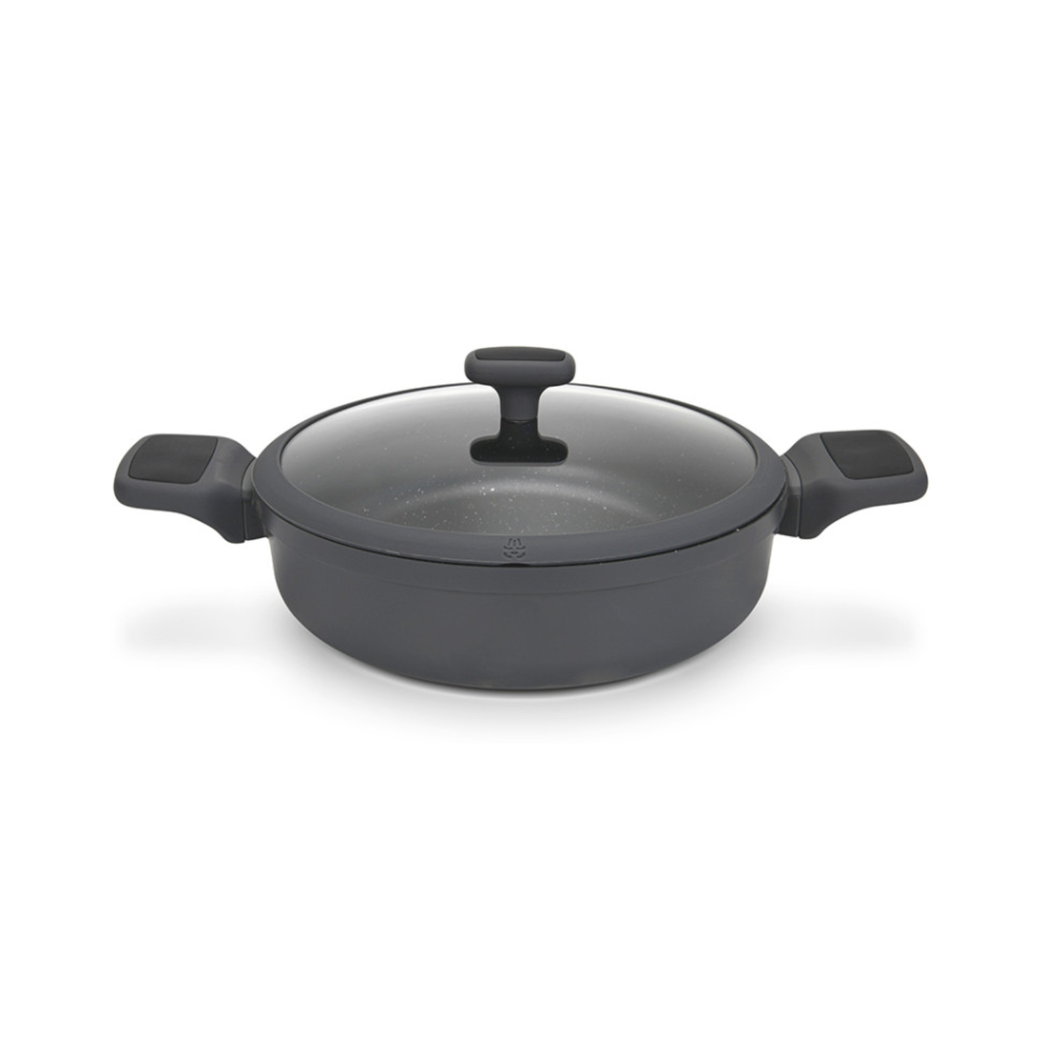 Сотейник Fissman Titanium pro стеклянная крышка, 28 см, 4,3 л