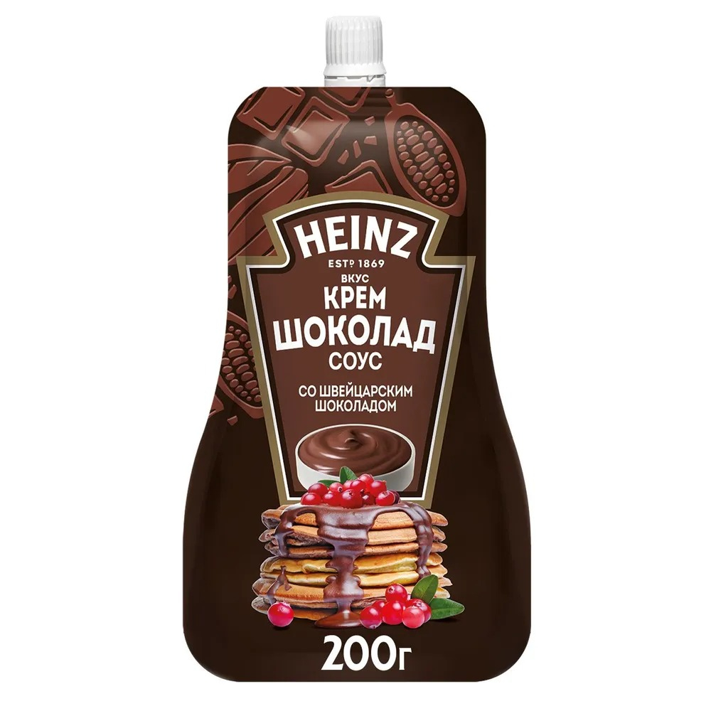 Соус Heinz крем шоколад дойпак 200 г