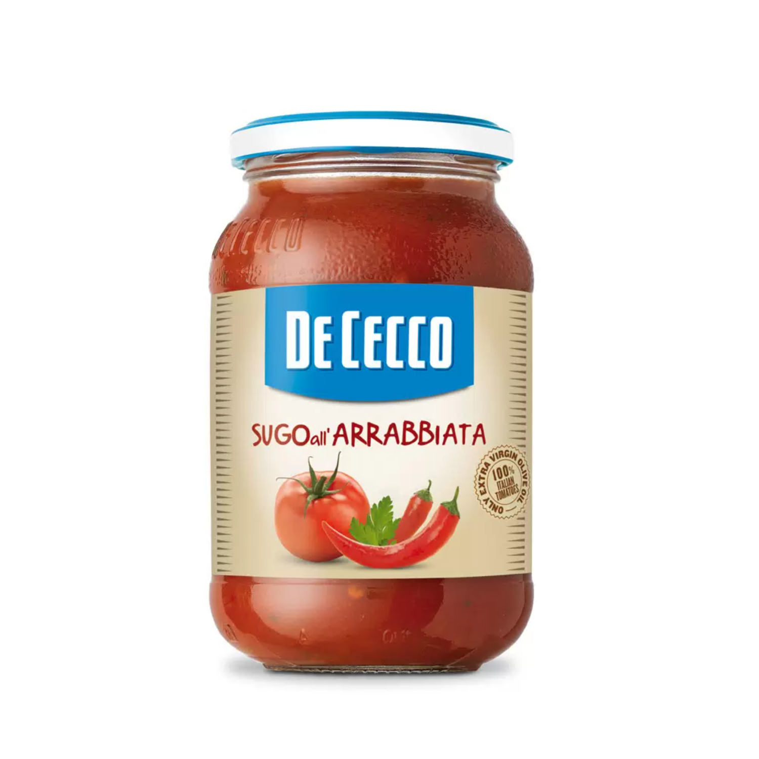 Соус томатный De Cecco с острым перцем 400 г