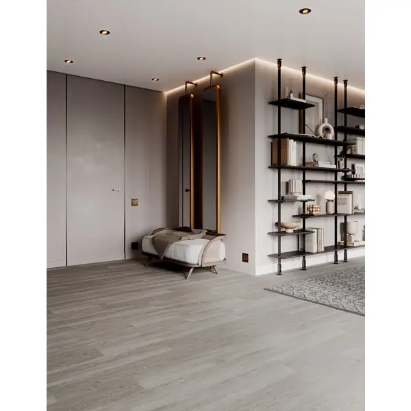 SPC плитка Lamdeck Дуб Сибирский класс 34 толщина 4 мм 2.54 м²