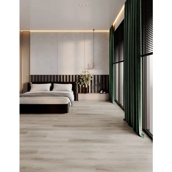 SPC плитка Lamdeck Дуб Ямальский класс 43 толщина 4 мм 2.54 м² 2 фаски