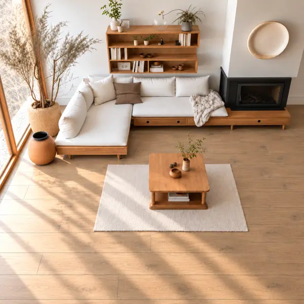 SPC плитка Natisston Дуб Мист класс 43 толщина 5 мм 1.786 м² 4 фаски