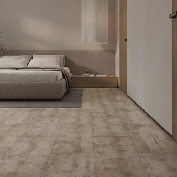 SPC плитка Natisston Травертин 34 класс толщина 4 мм 2.23 м²