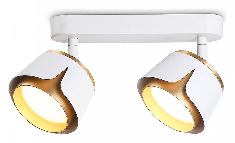 Спот Ambrella Light TN TN71229 цвет плафона/подвески Белый, Золото, цвет арматуры Белый
