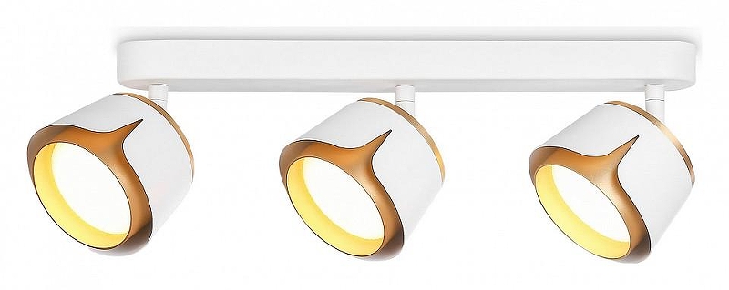 Спот Ambrella Light TN TN71235 цвет плафона/подвески Белый, Золото, цвет арматуры Белый